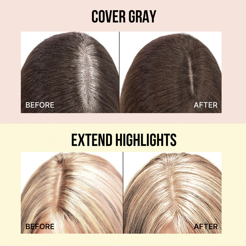 Color Wow Root Cover Up Result