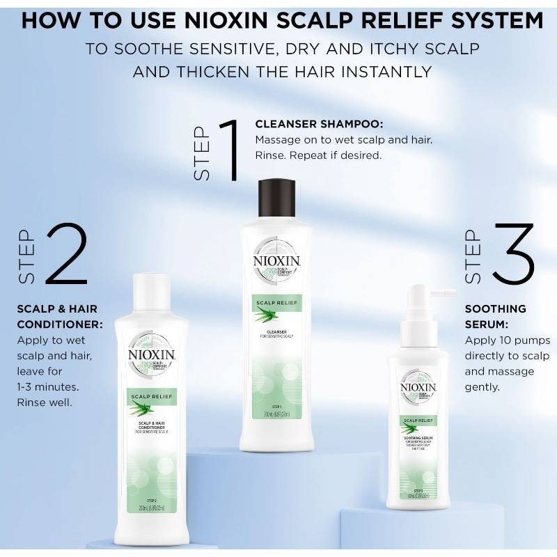 NIOXIN SCALP RELIEF KIT ON SALE
