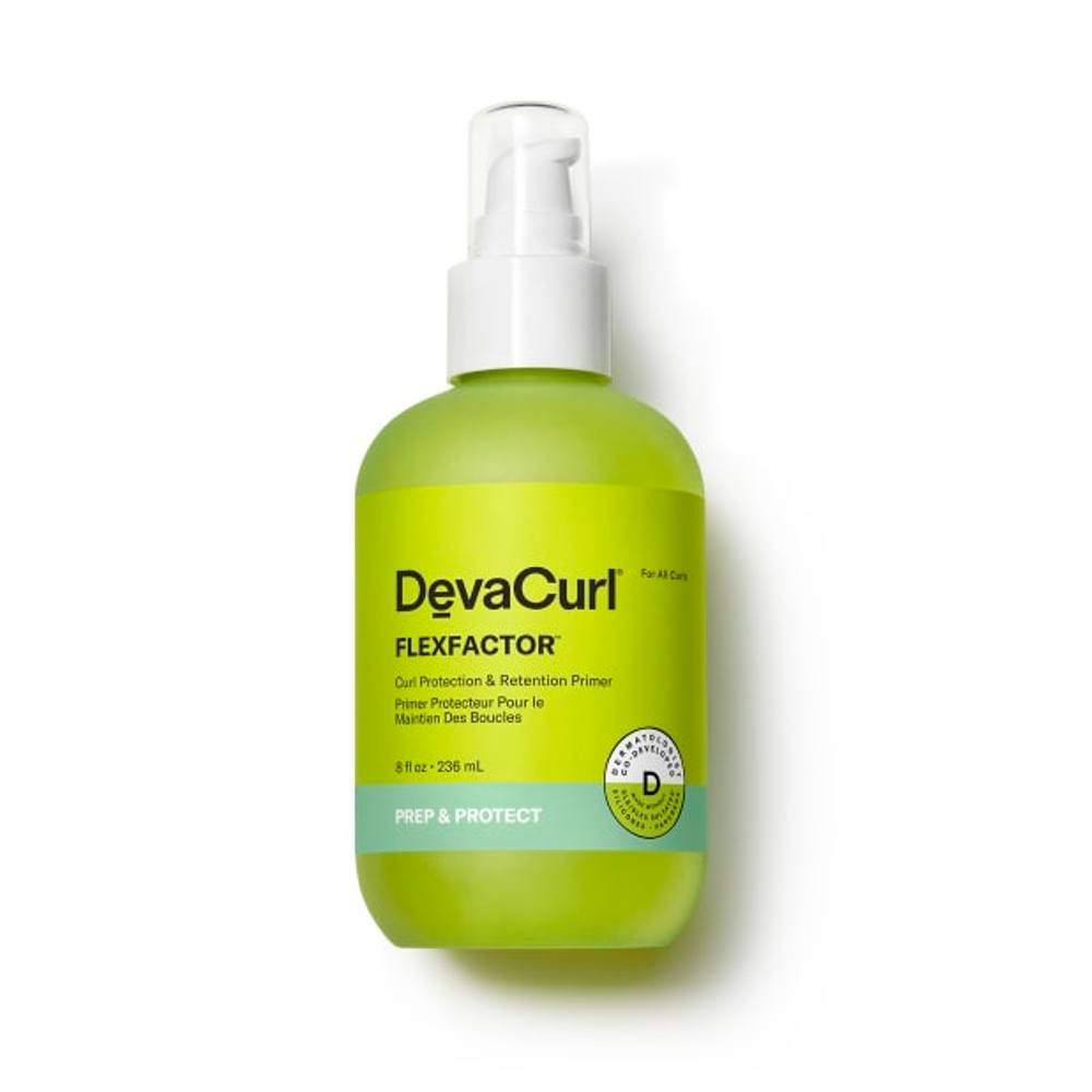 Devacurl FLEXFACTOR Curl Protection & Retention Primer 8oz / 236ml