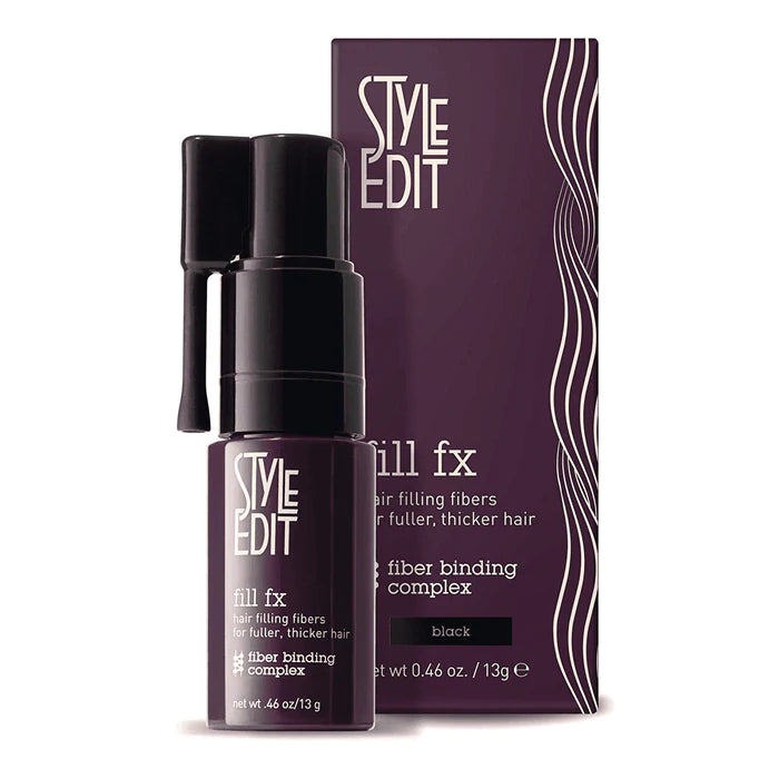 Style Edit Fill Fx Instant Hair Building Fibers Spray Black Hair 0.46oz / 13g