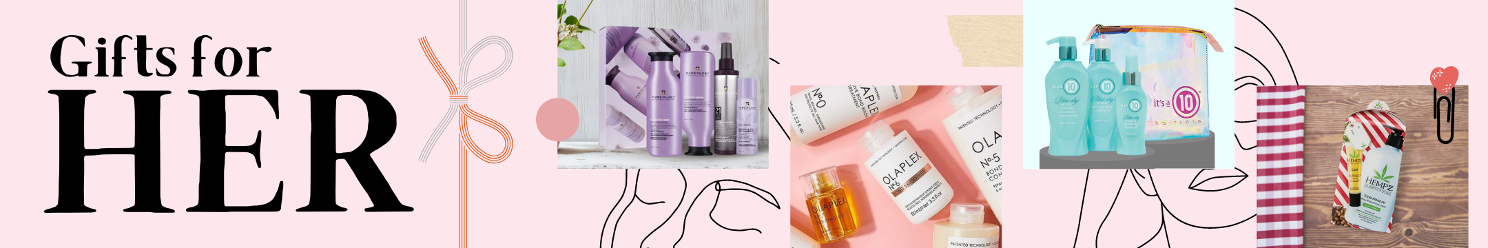 GIFT IDEAS FOR HER HAIR, SKIN, AND LIP CARE