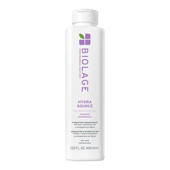 Biolage HydraSource Shampoo new 2025 packaging - Hydration Concentrate with aloe and hyaluronic acid