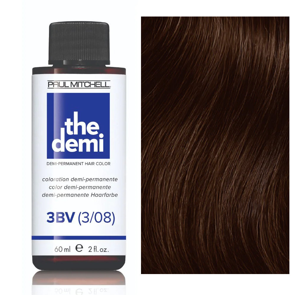 Paul Mitchell The Demi Blue Violet Tone Semi-Permanent Hair Color 2oz 3BV
