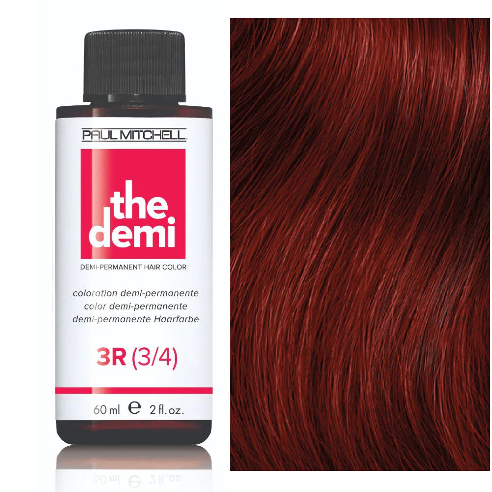 Paul Mitchell The Demi Red Tone Semi-Permanent Hair Color 2oz 3R