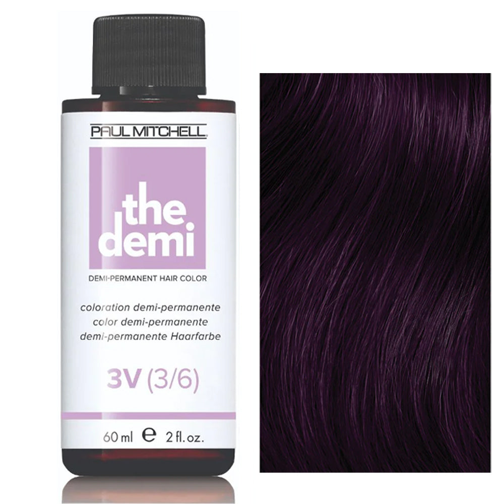 Paul Mitchell The Demi Violet Tone Semi-Permanent Hair Color 2oz 3V