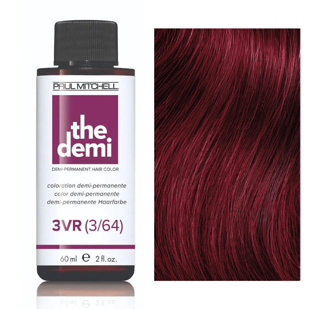 Paul Mitchell The Demi Violet Red Tone Semi-Permanent Hair Color 2oz 3VR