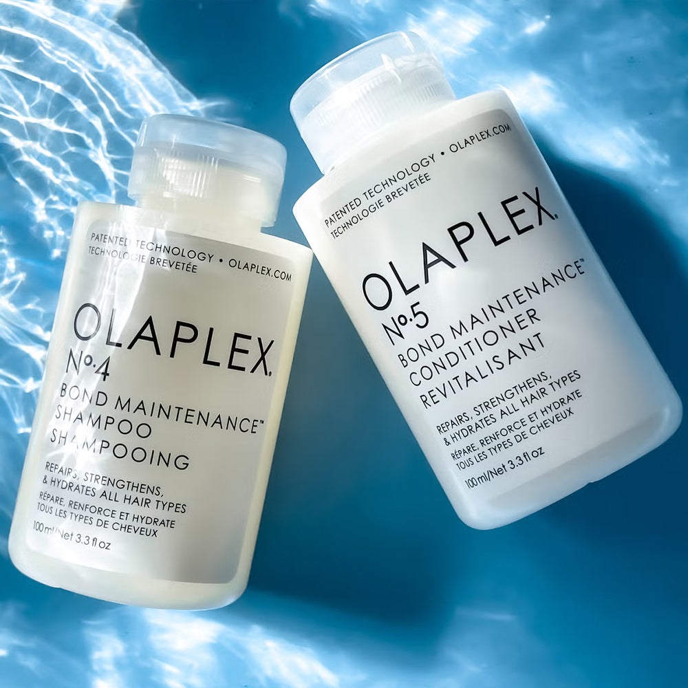 Olaplex daily bond maintenance shampoo and conditioner moisturizing and hydrating