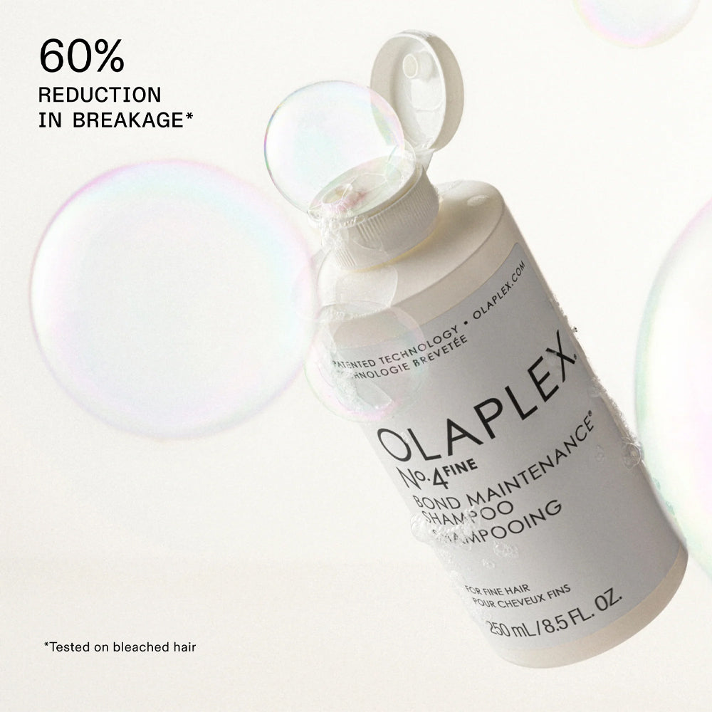Olaplex No.4 Fine Shampoo – 250ml bottle for fine, flat, or fragile hair
