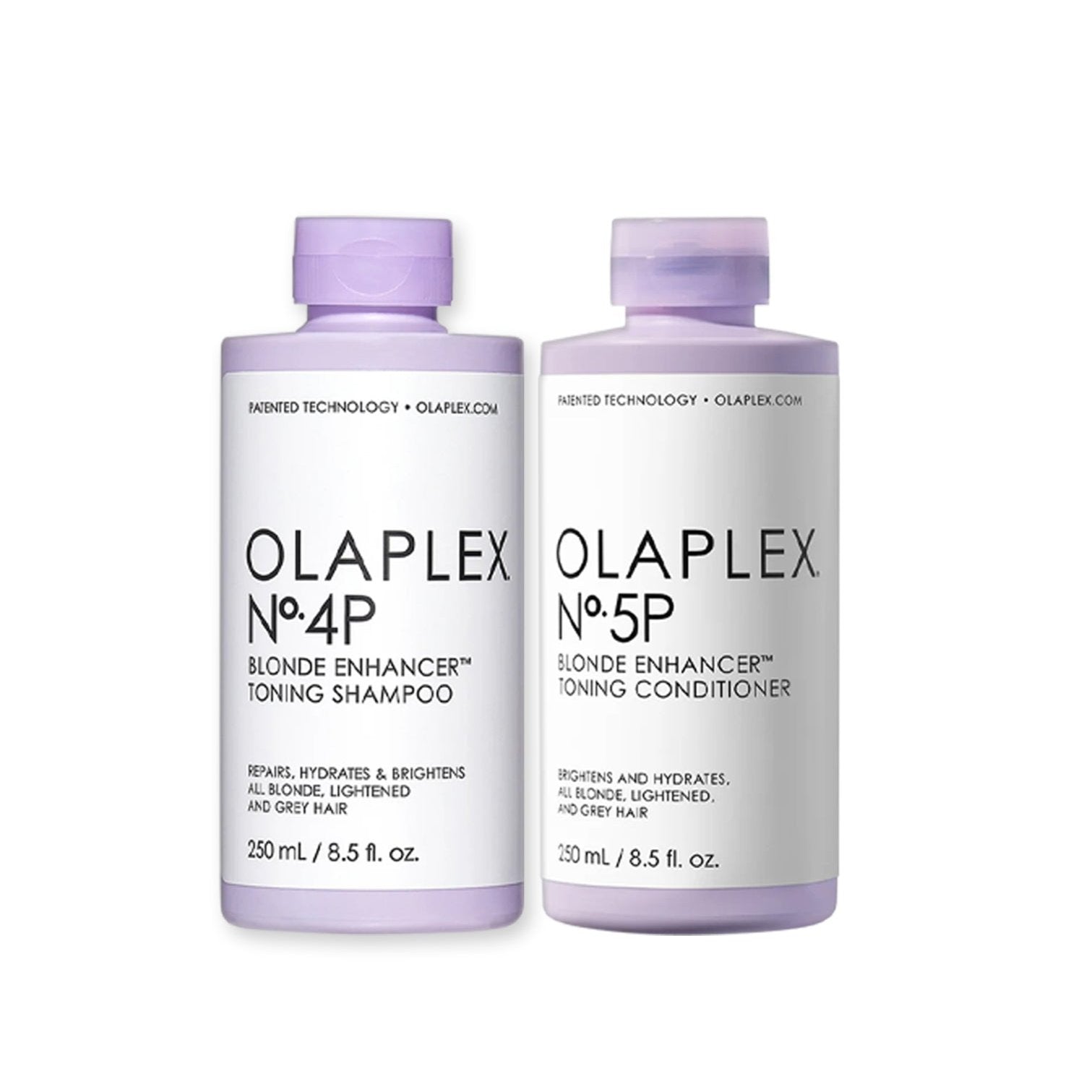 Olaplex no.4p 5p blonde enhancer toning purple shampoo conditioner 250ml duo set on sale