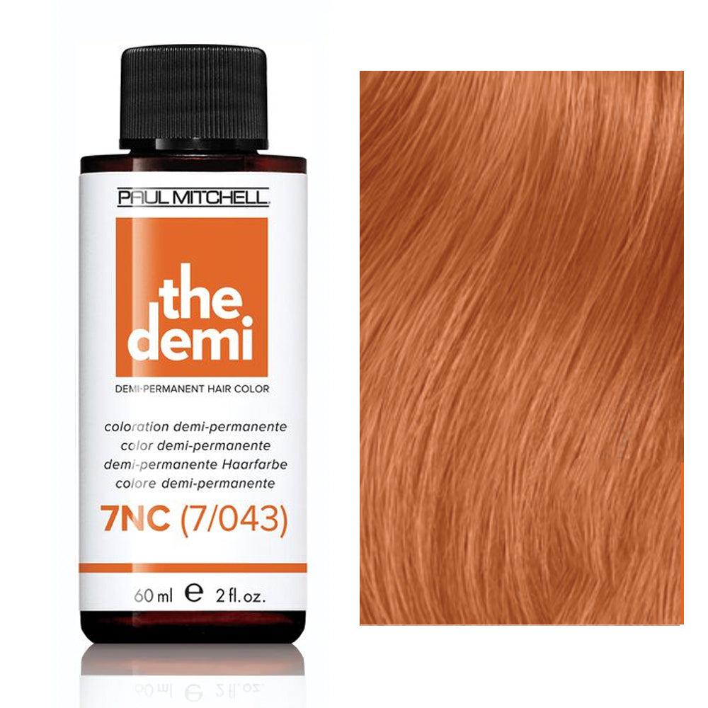 Paul Mitchell The Demi Copper Tone Semi-Permanent Hair Color 2oz 7NC