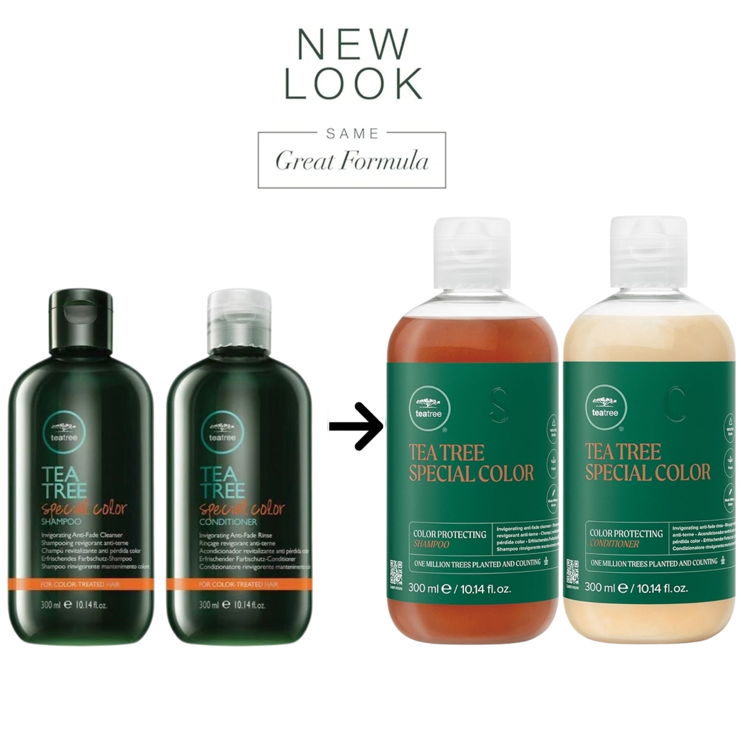 Paul Mitchell Tea Tree Special Color Shampoo and Conditioner 10.1oz / 300ml