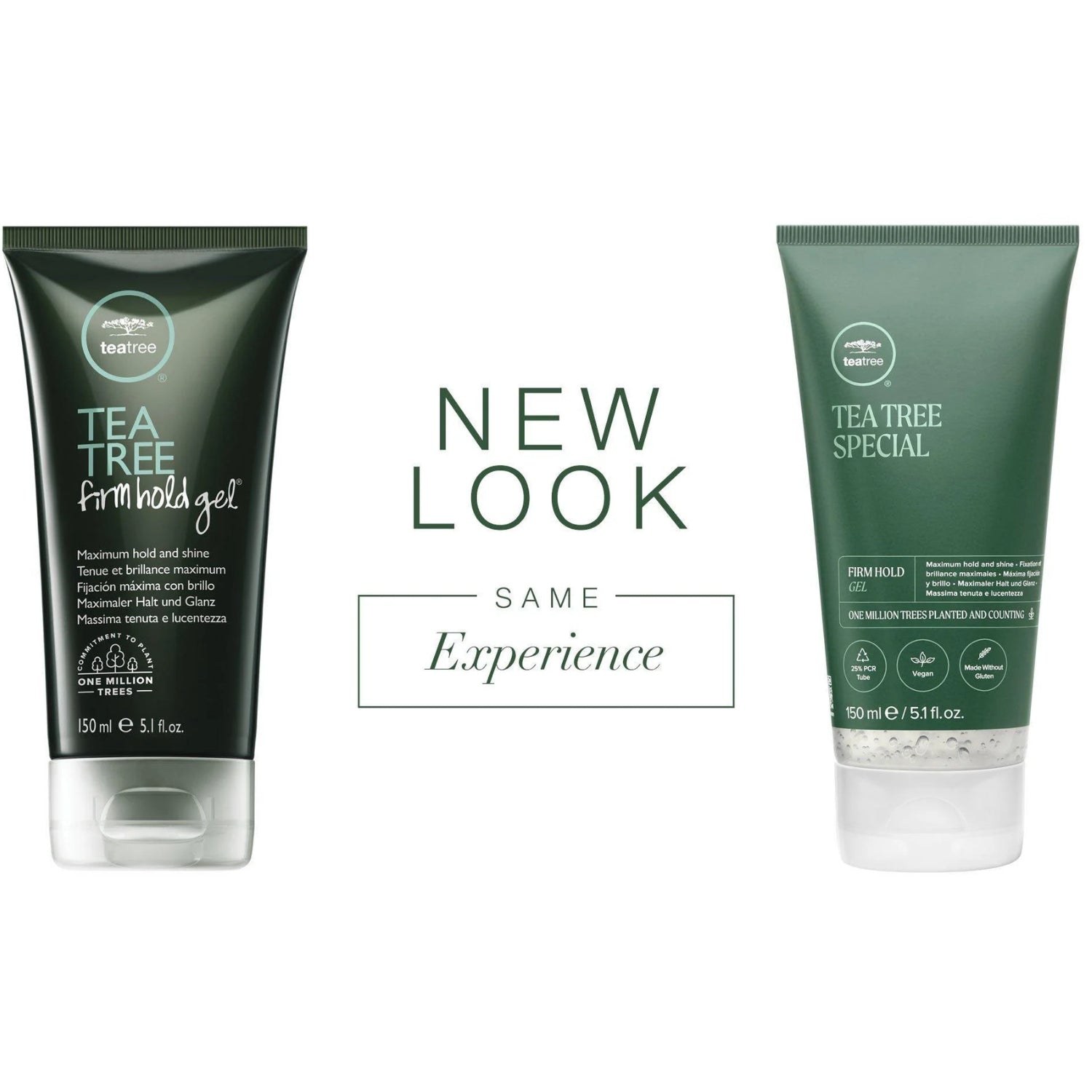 Paul Mitchell Tea Tree Firm Hold Gel 150ml 5.1 oz new packaging