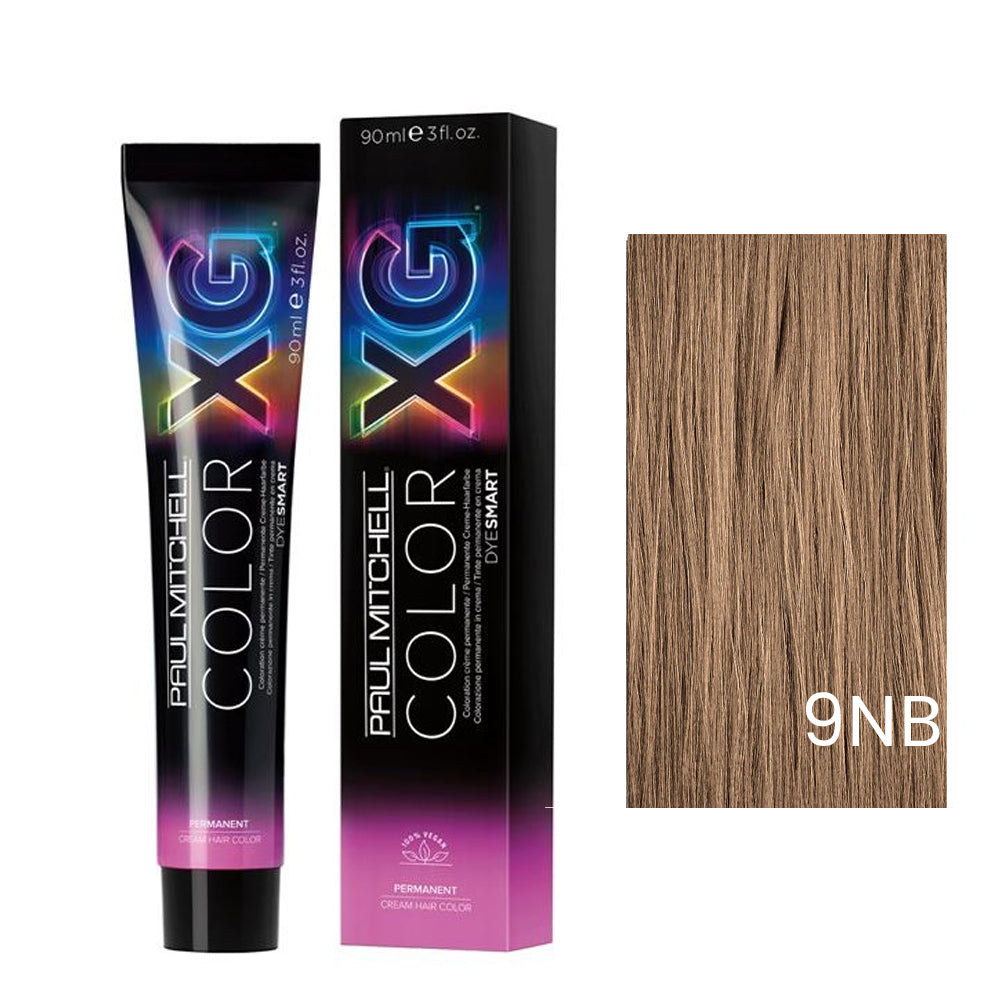 Paul Mitchell The Color XG Professional Permanent Hair Color 9NB Very Light Natural Brown Blonde