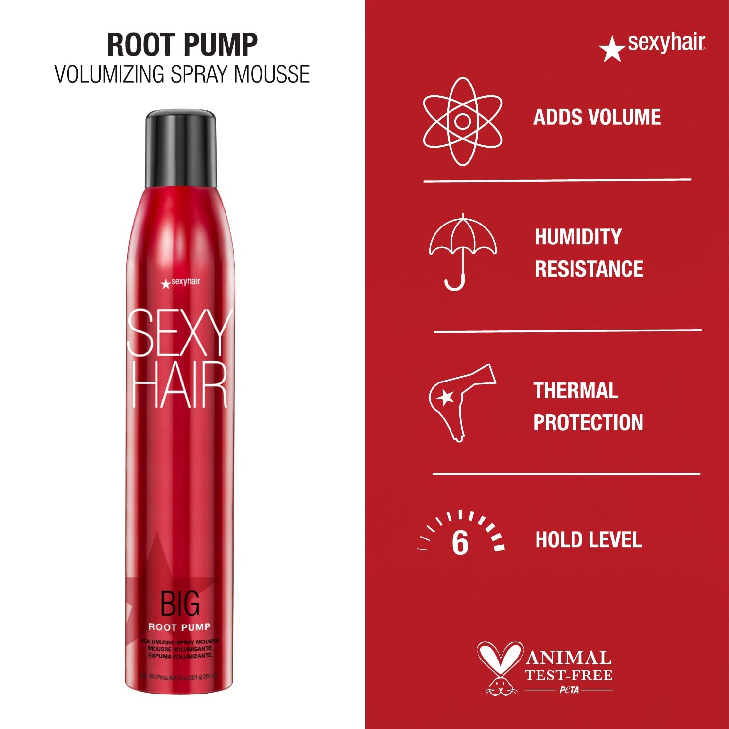 Big Sexy Hair Root Pump Volumizing Spray Mousse Benefits