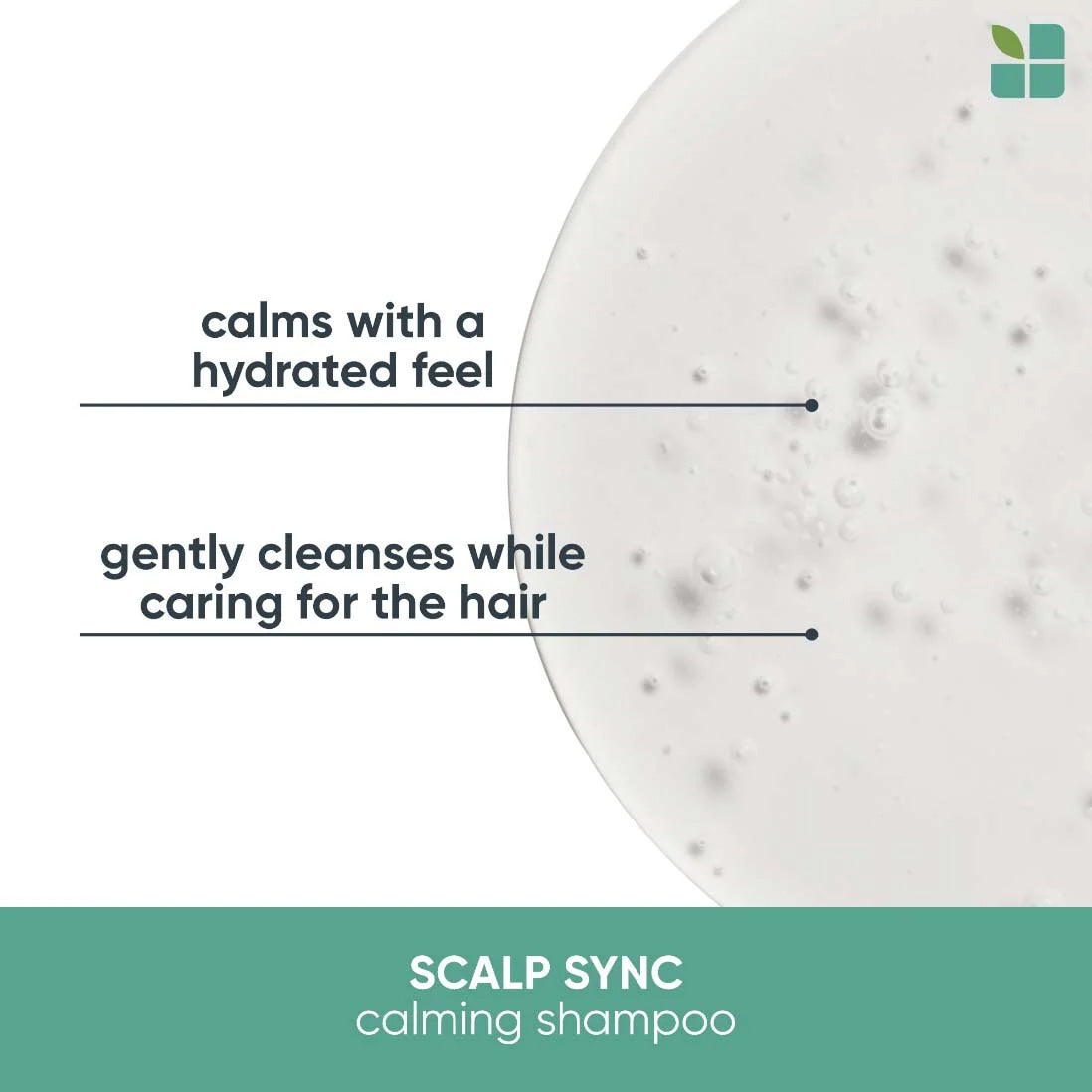 Biolage Scalp Sync Calming Shampoo Texture
