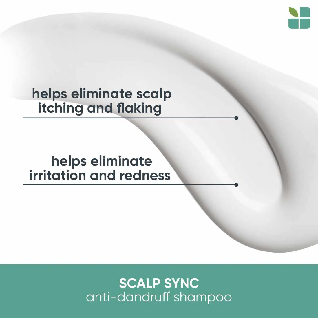 Biolage Scalp Sync Pyrithione Zinc Anti Danruff shampoo texture