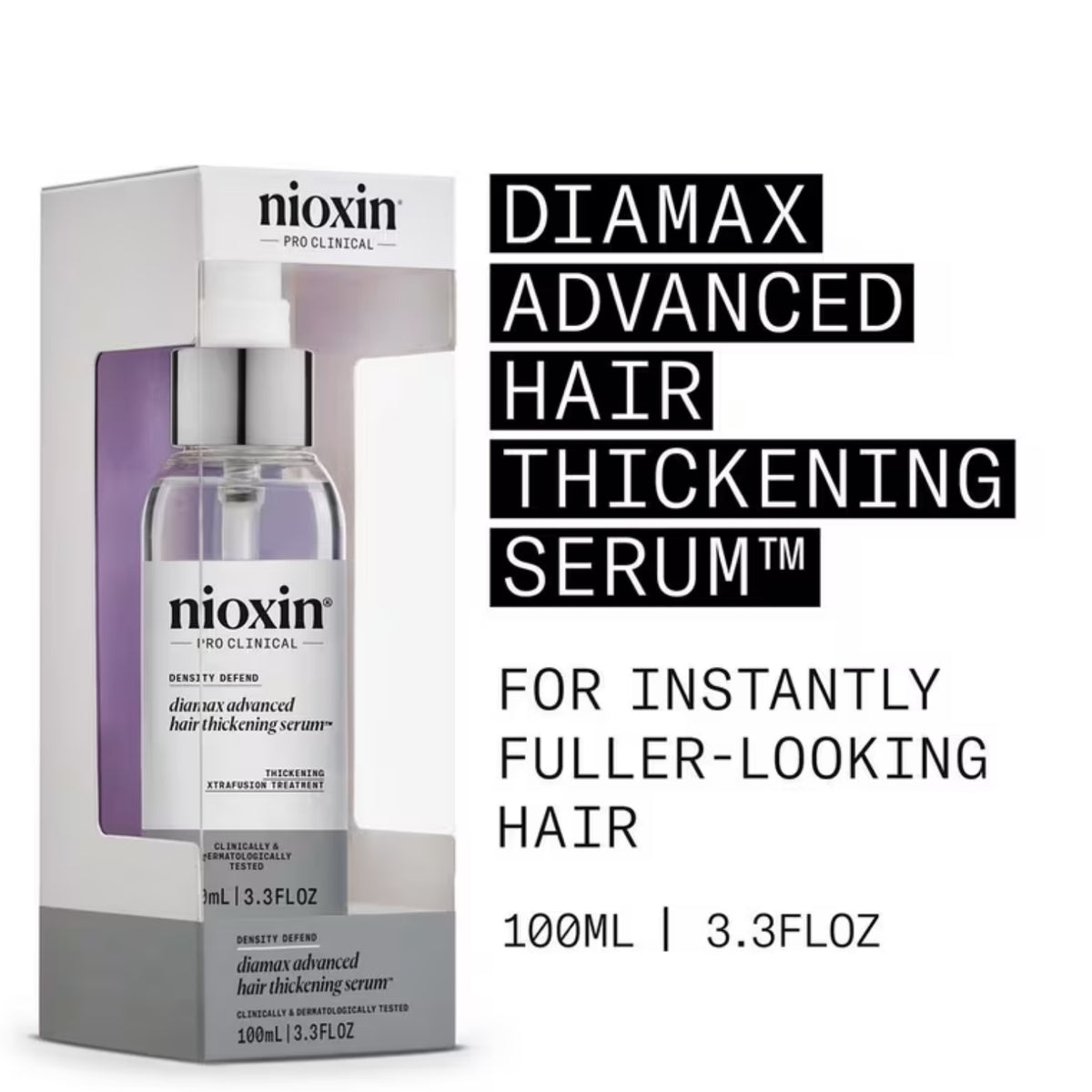 Nioxin Diamax Advanced hair thickening serum
