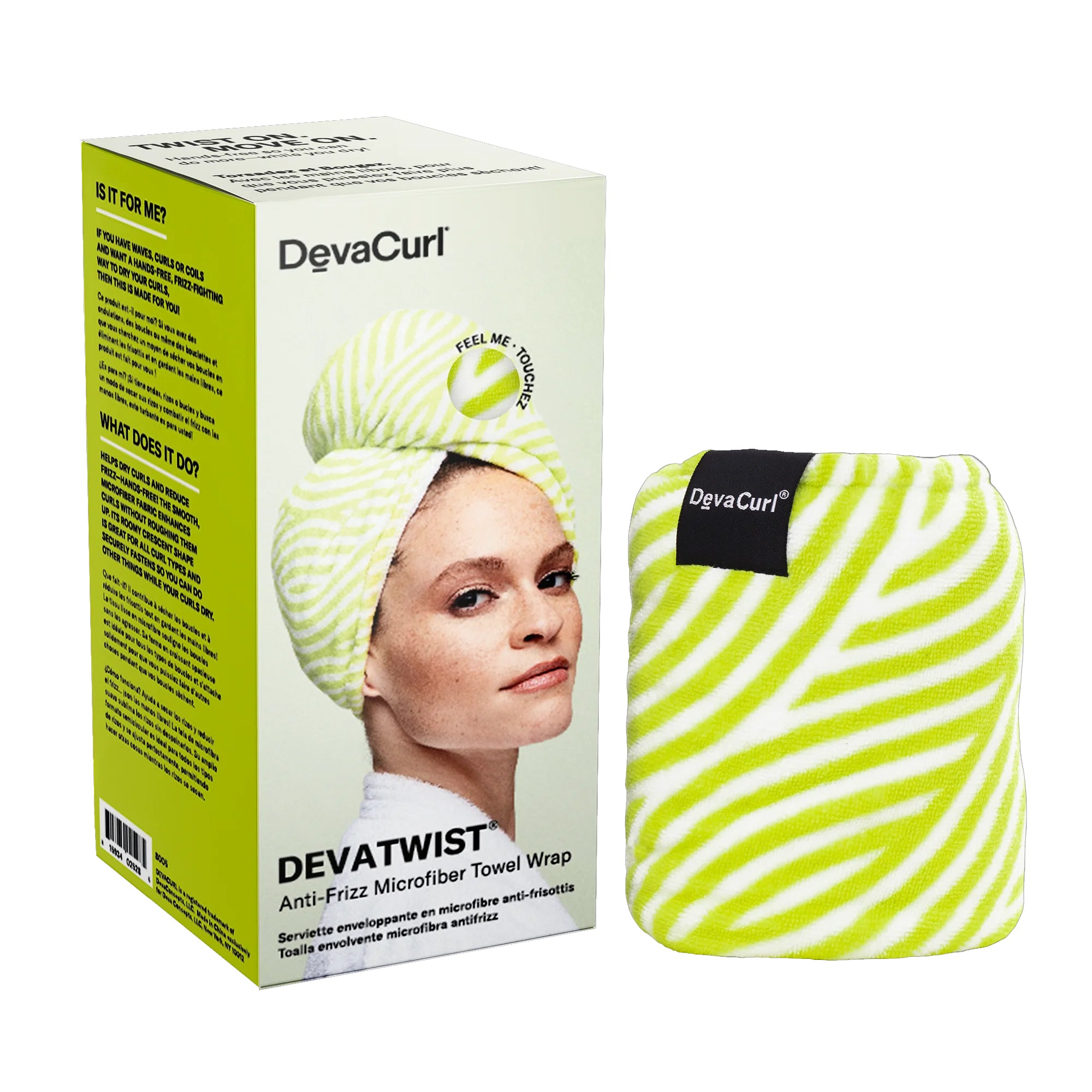 Devacurl DevaTwist Anti-Frizz Microfiber Towel Wrap