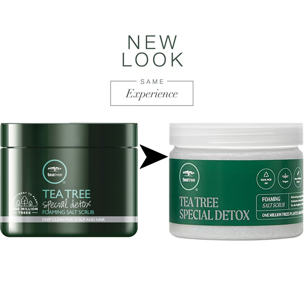 Paul Mitchell Tea Tree Spcial Detox Foaming Salt Scrub New Packaging