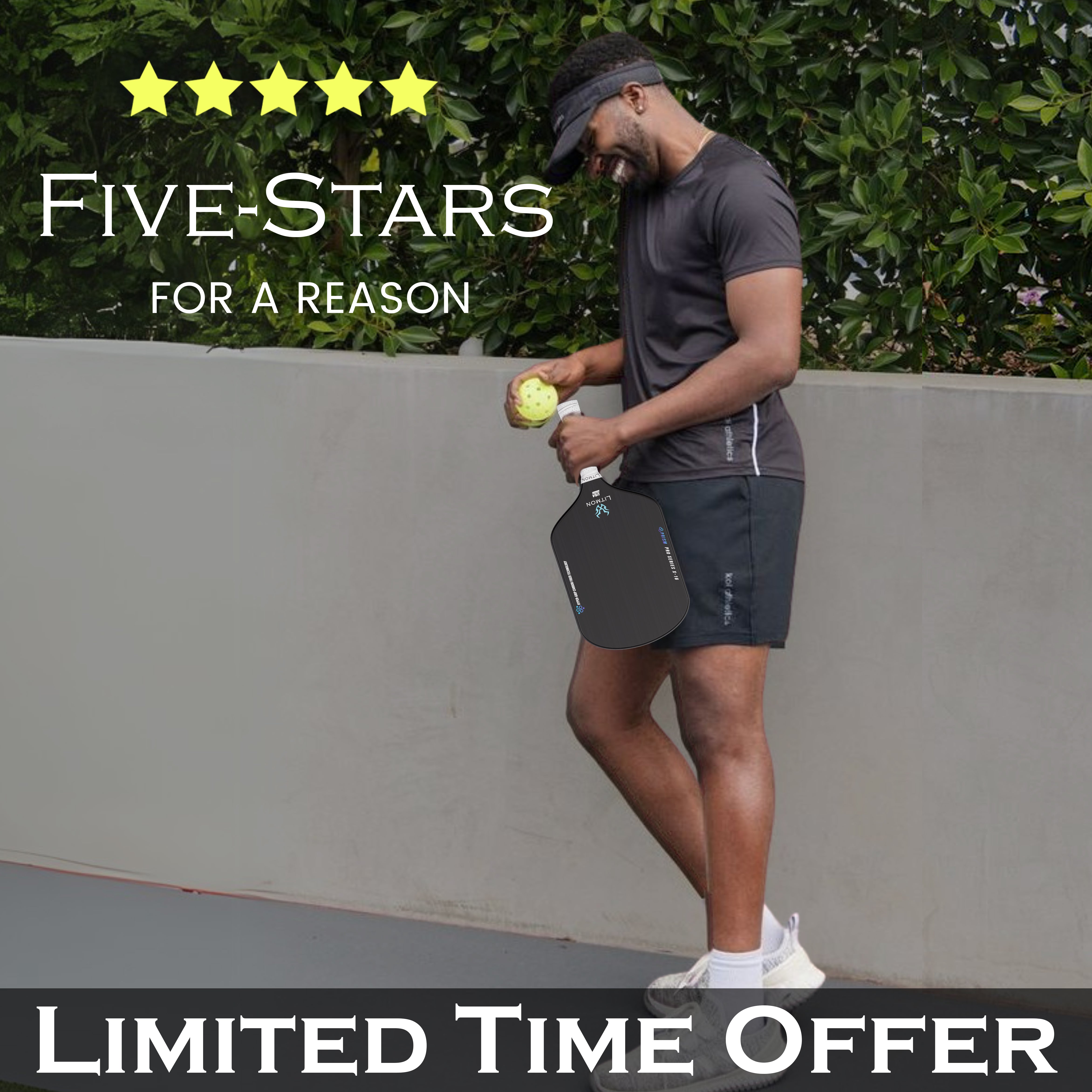 Best Thermoformed T700 Premium Carbon Fiber Pickleball Paddle for perfect balance, for spin and control on sale for a limited time.