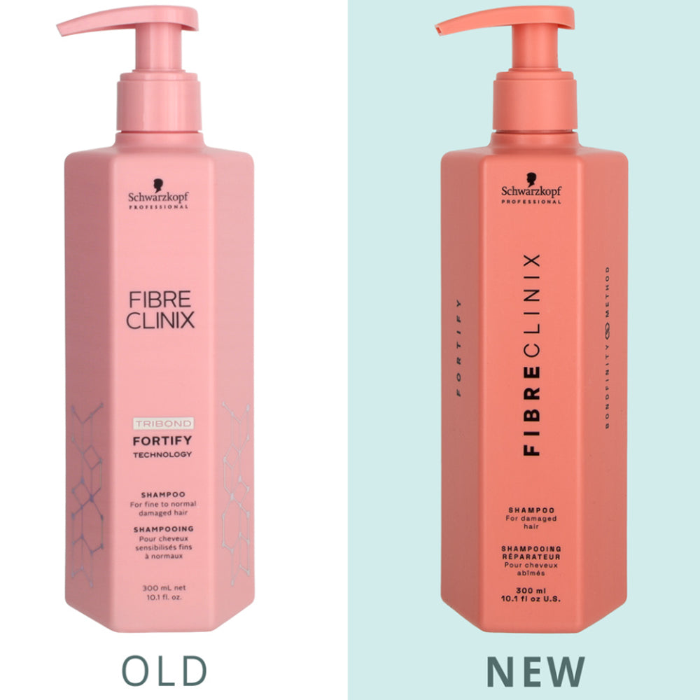Schwarzkopf Fibre Clinix Fortify Shampo 300ml in new packaging now.