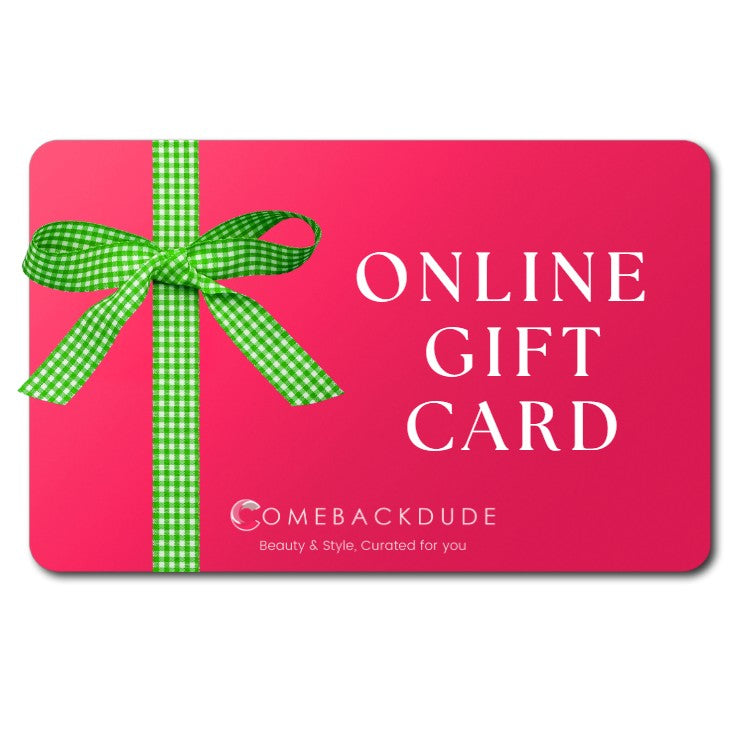 Give the gift of choice with the ComebackDude Gift Card