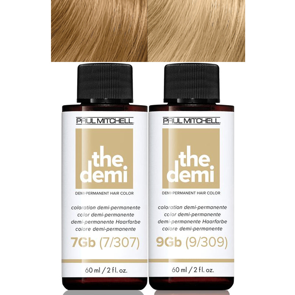 Paul Mitchell The Demi Gold Beige Tone Semi-Permanent Hair Color 2oz