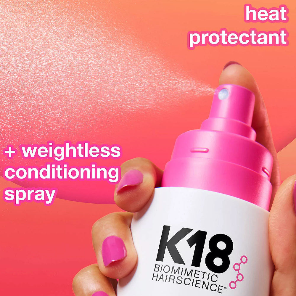 K18 HeatBounce Conditioning Heat Protectant Leave in texture
