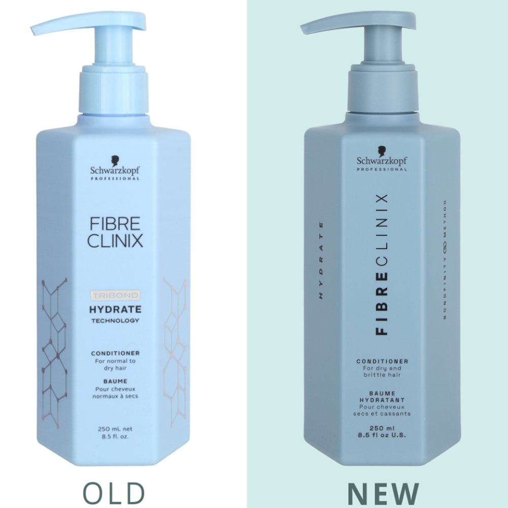 Schwarzkopf Fibre Clinix Hydrate Shampoo 300ml & Conditioner 250ml