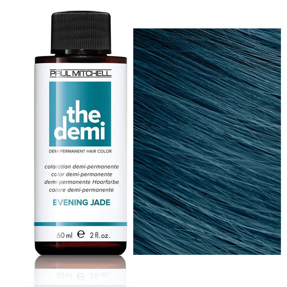Paul Mitchell The Demi Muted Metallic Tone Semi-Permanent Hair Color 2oz Evening Jade