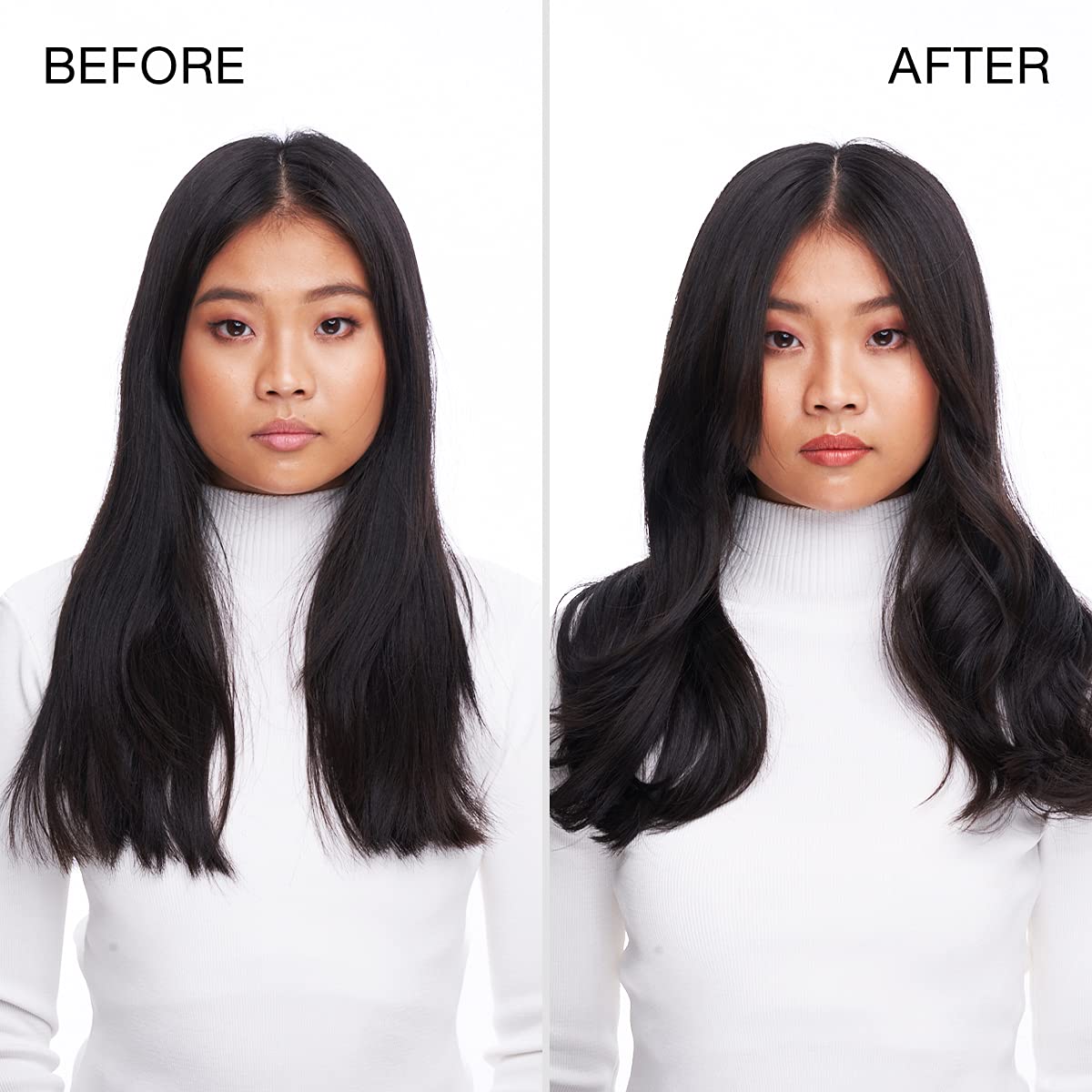 Kenra Blow Dry Spray Before and After