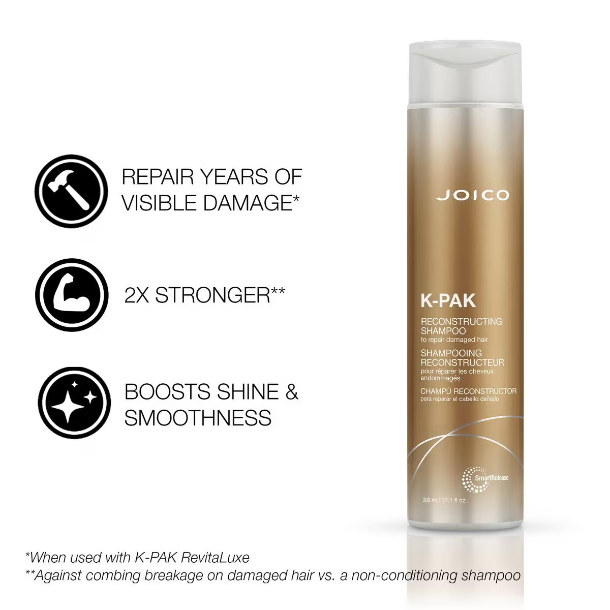 Joico Kpak Reconstructing Shampoo benefits