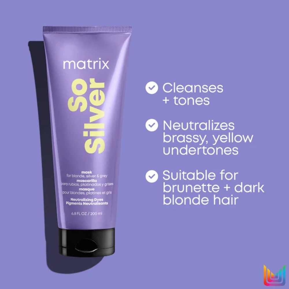 Matrix So Silver Triple Power Hair Mask benefit
