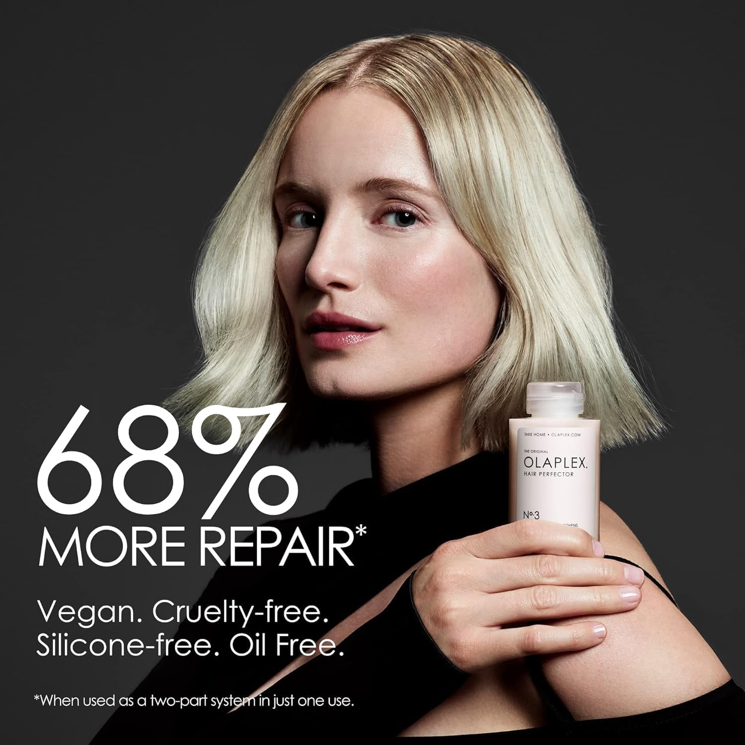 Olaplex No.3 Perfector repair result