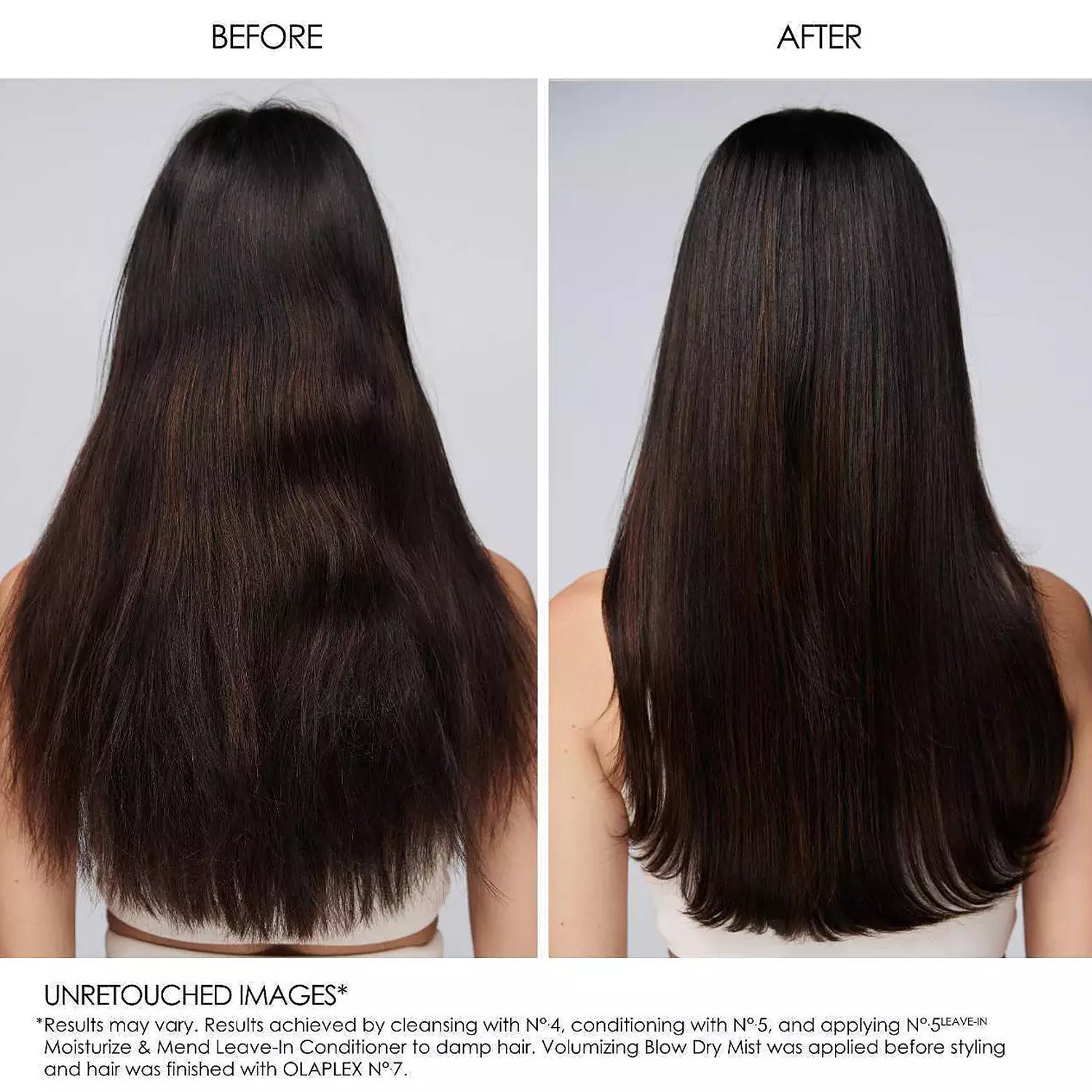 Olaplex NO.5 Leave in Conditioner 100ml split end mender hydration result