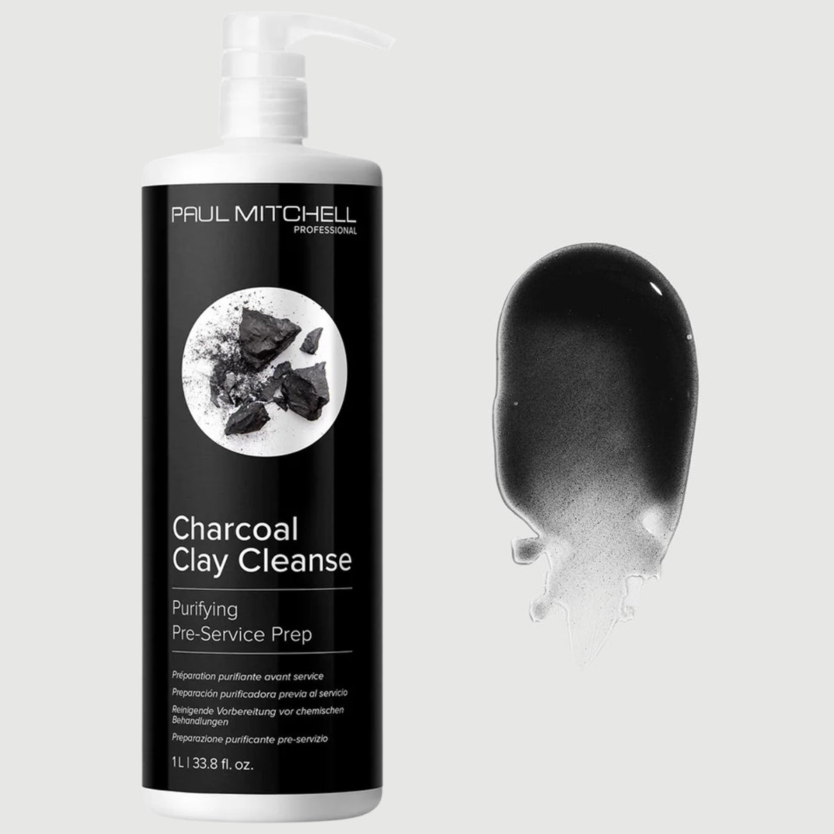 Paul Mitchell Professional Prep Charcoal Clay Cleanse 33.8oz remove all impurities before hair color