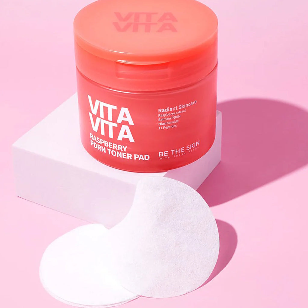 Brightening and firming toner pads for daily skincare