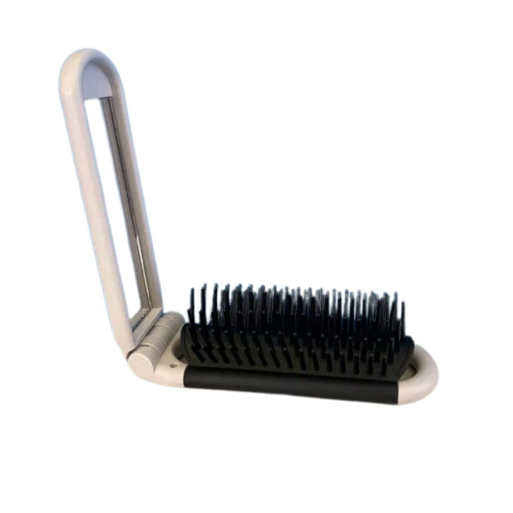 Paul Mitchell Foldable Travel Brush with Mirror