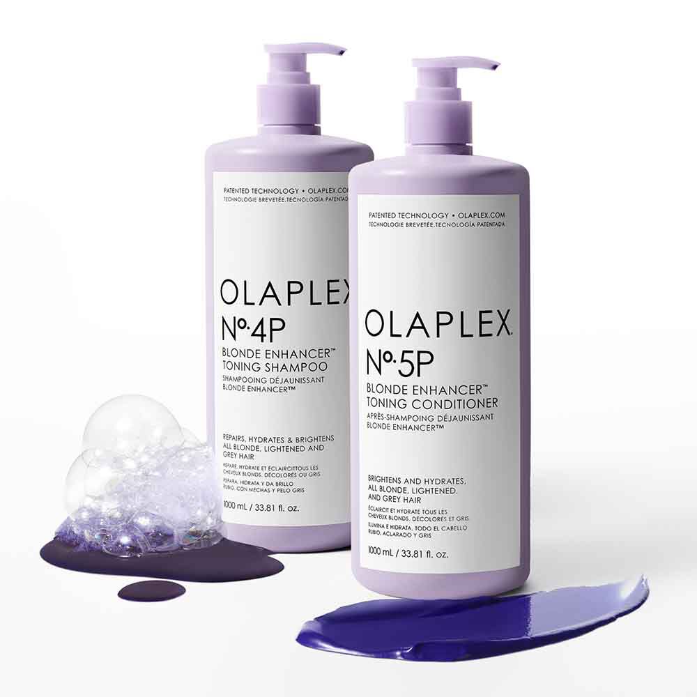 Olaplex Purple Shampoo and Conditioner no.4p and no.5p liter