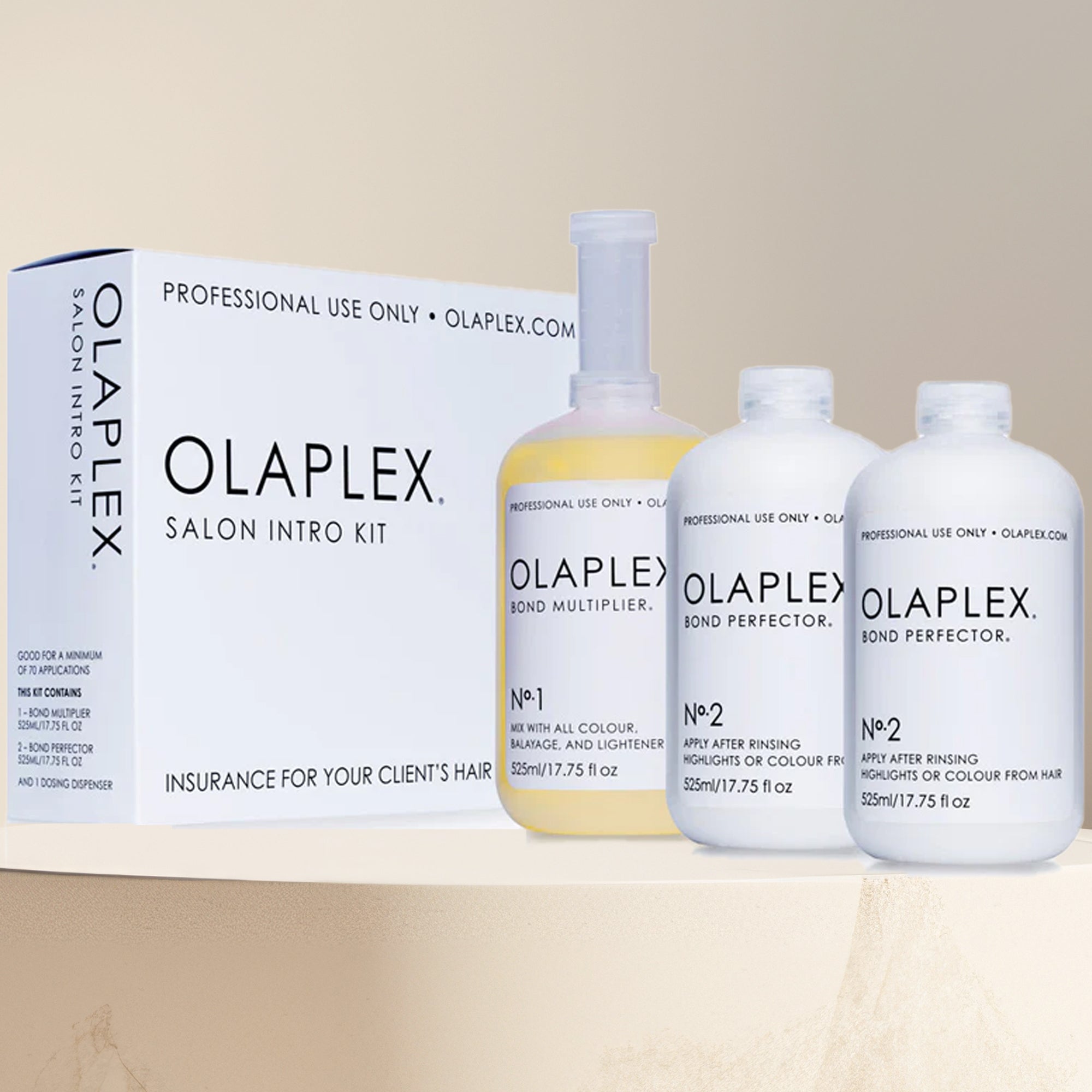 Olaplex professional salon intro kit No.1  No.2 500ml Set on sale Hydrate and protect hair from coloring and chemical session