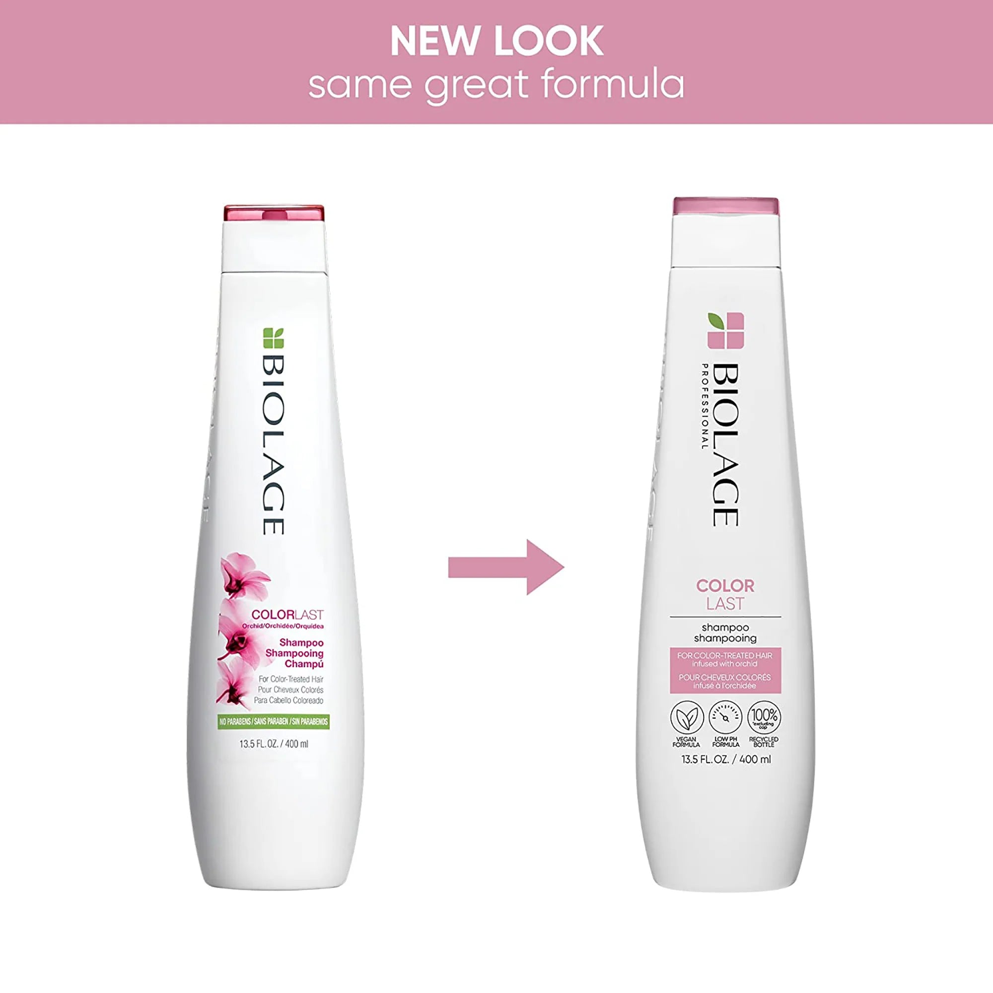 Biolage Colorlast Shampoo New packaging