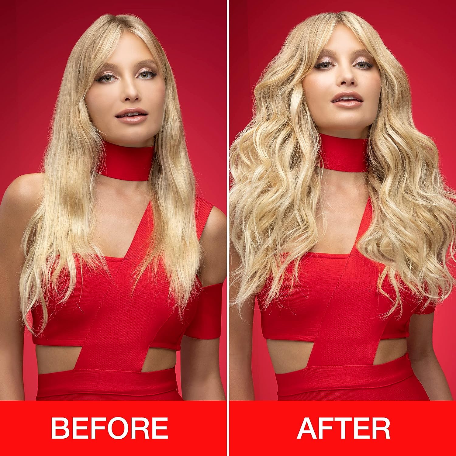 Big Sexy Hair Spray & Play Volumizing Hairspray Before & After