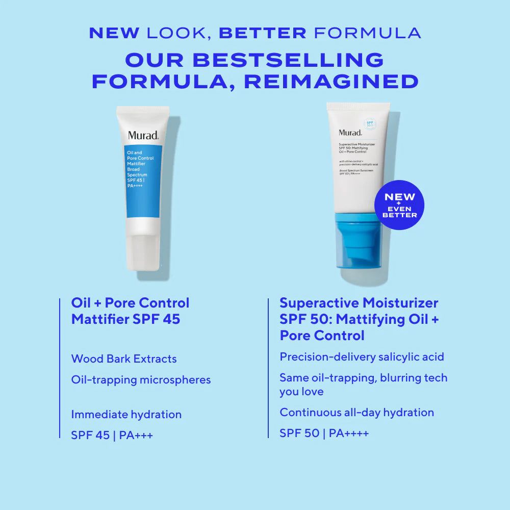 Murad Oil and Pore Control Mattifier new packaging better formula