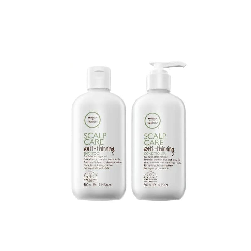 Tea Tree Anti Thinning Scalp Shampoo and Conditioner 300ml