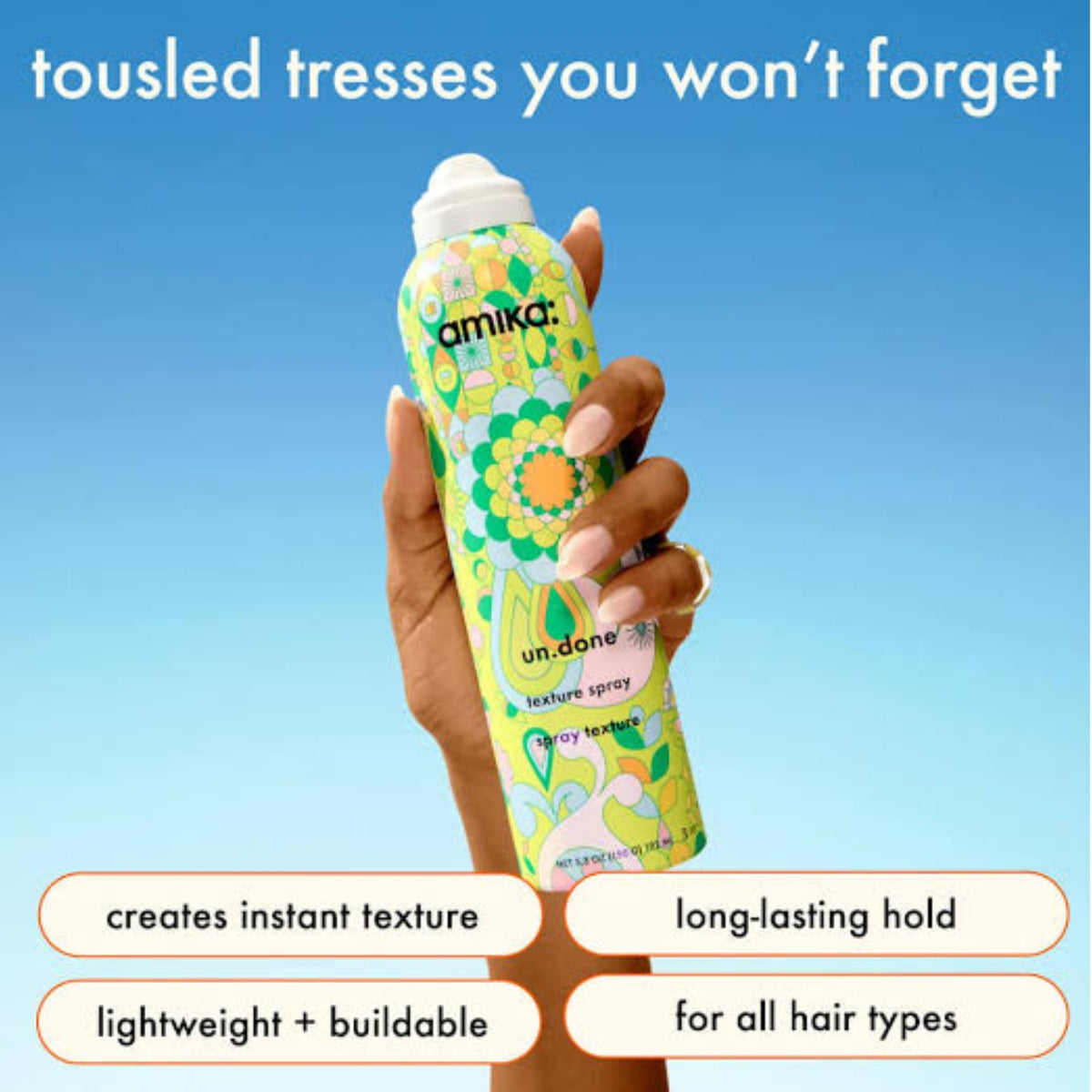 amika Un.Done Texture Spray benefits