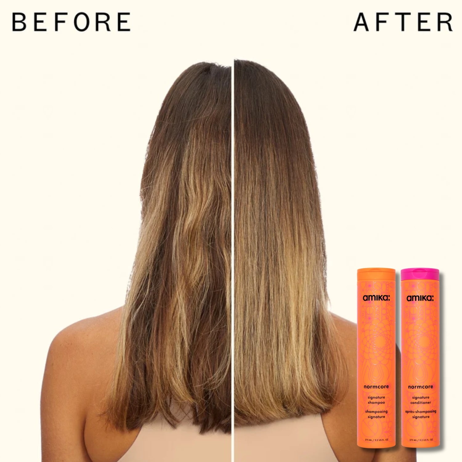 amika Normcore Signature result