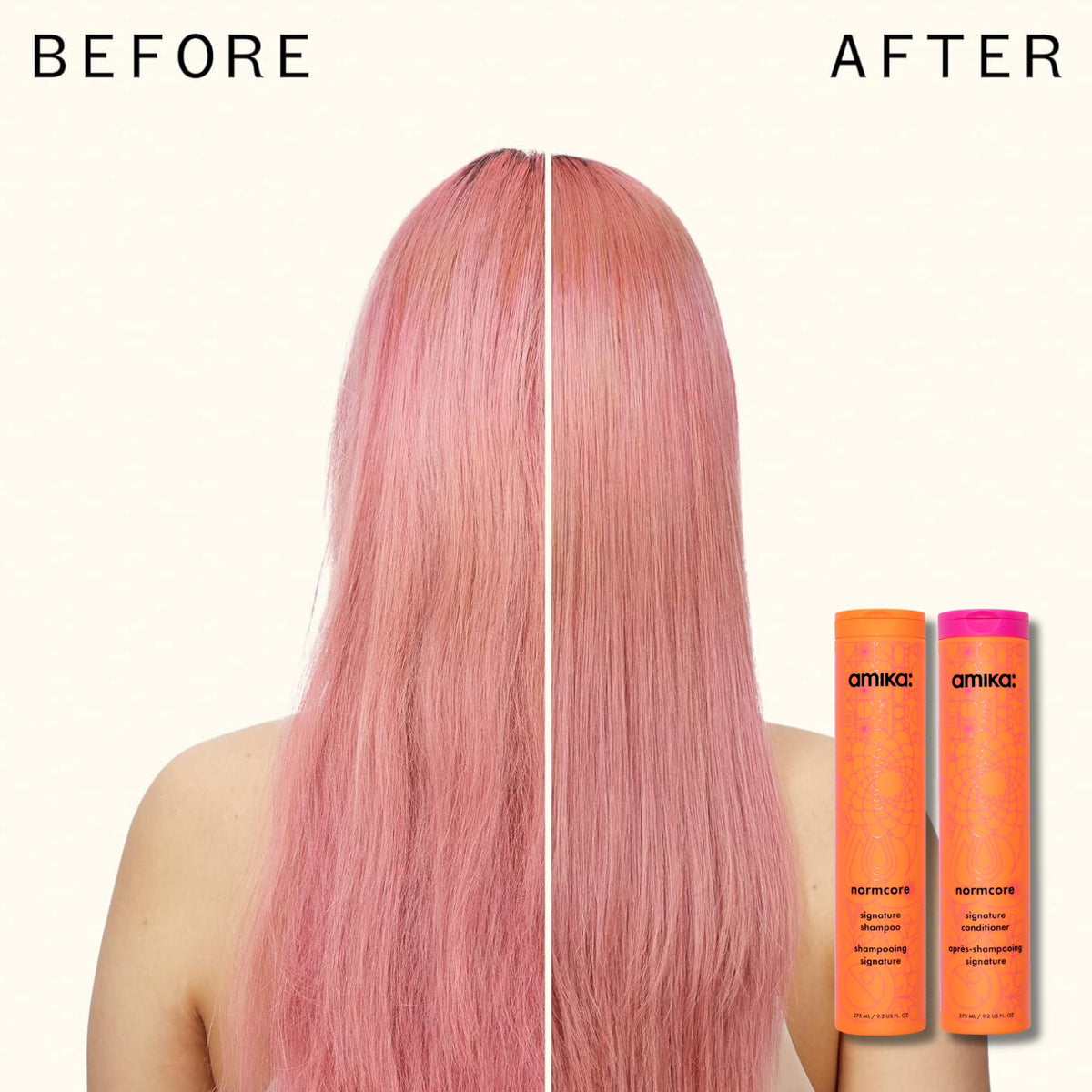 amika Normcore Signature result