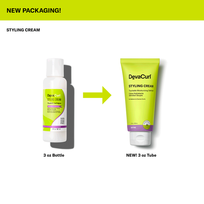 Devacurl Styling Cream Packaging