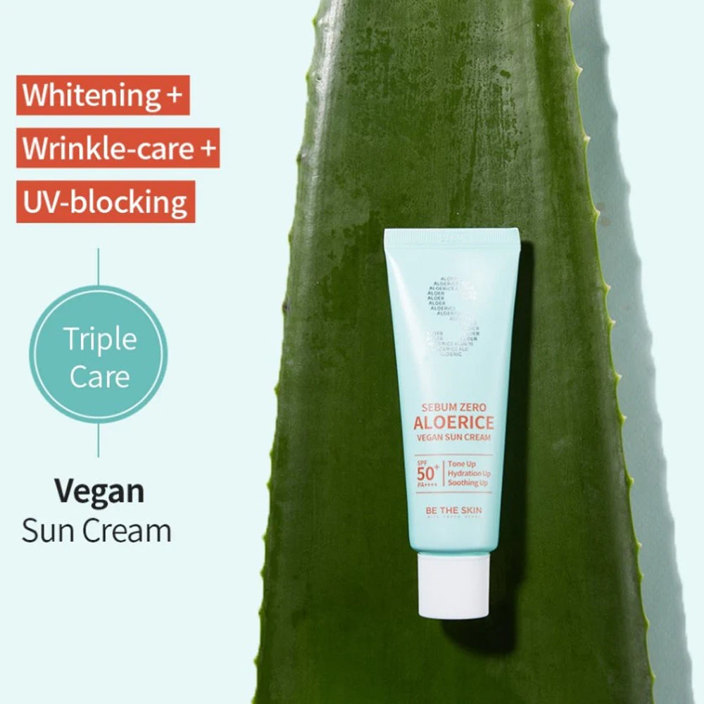 100% vegan sunscreen that is gentle but powerful