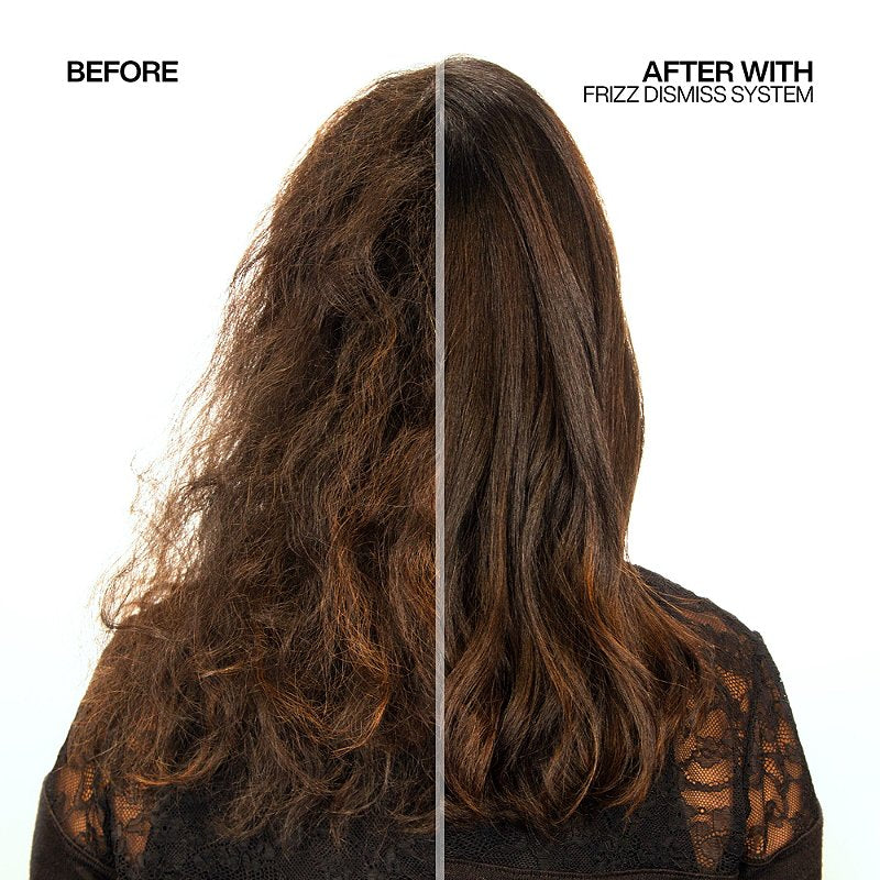 Redken Frizz Dismiss Before and After